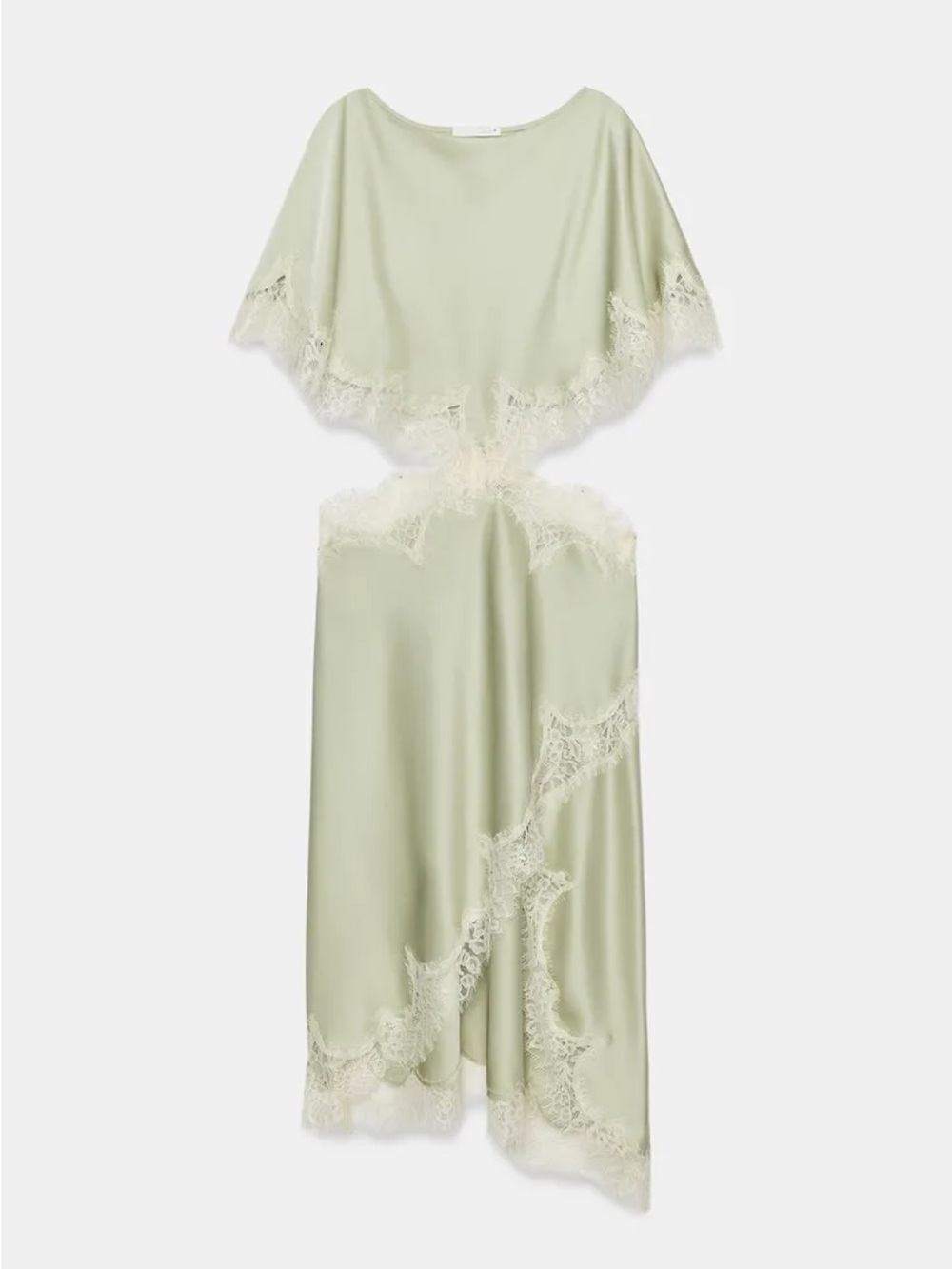 Zara ZW Collection Cut Out Lace Dress - Picture 2 of 16